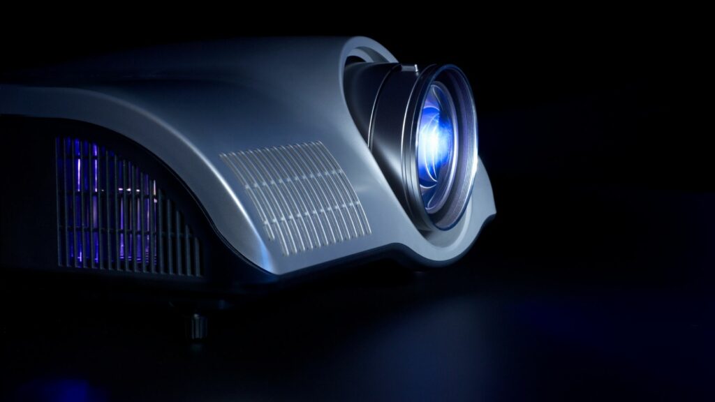The beauty of projectors is that, unlike televisions, they can operate on any surface.